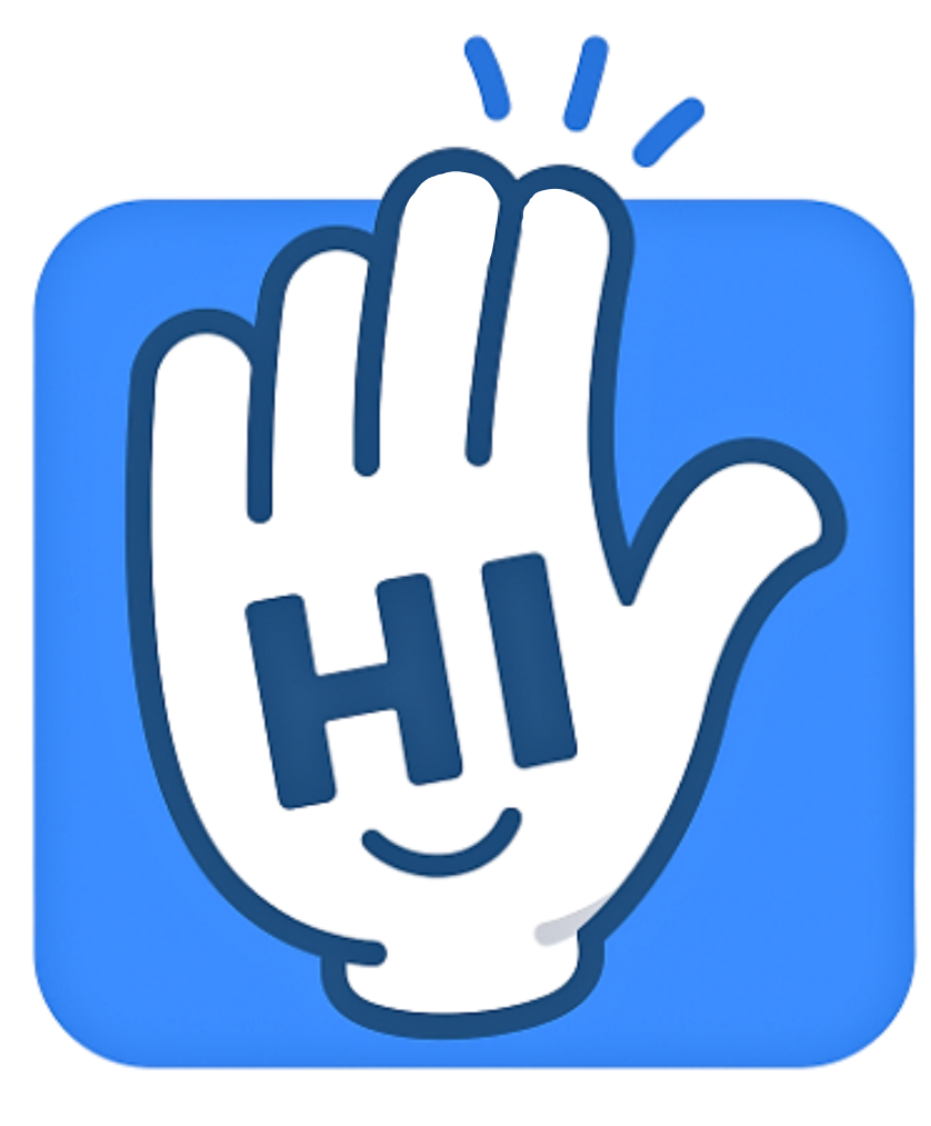 HI.1s.again hand logo